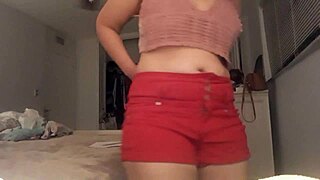 Ginger paris PLEASING SELF DOGGYSTYLE MASTURBATING