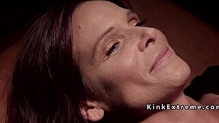 hot bound slave fucked and anal fingered