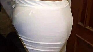 My best friend's mom catches me jerking with her thong and sucks me off till I cum in her mouth part 2 😏💦