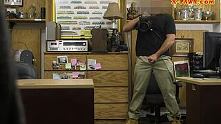 small tits babe gets railed by nasty pawn guy 😈