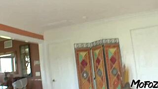 I, a brunette amateur, enjoy fucking my step dad passionately.