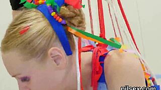 naughty sweetie brought in anal asylum for harsh treatment