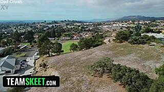 Shocked Stepdaughters Discover Stepdads Hard Boners