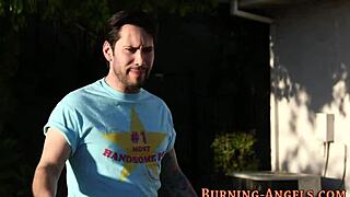 Goth Whore Gets Facial