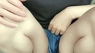 Shemale Ting Xuan Urinates Outdoors And Has Anal Sex And Masturbates