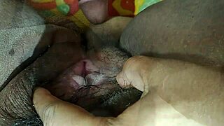 i, the sexy indian housewife, have a hot fuck session naked