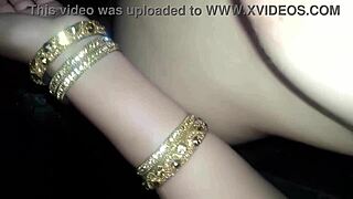 Desi bride fucks ex-boyfriend on first wedding night