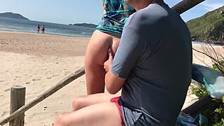 Milf Teases Stranger with Tongue, Gets Ass Fucked Publicly