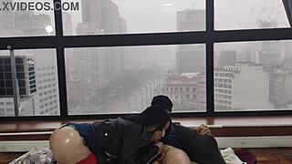 gostosa i fuck in window for all watch big ass