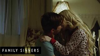 hot blondie fucks stepbro after breakup 😔