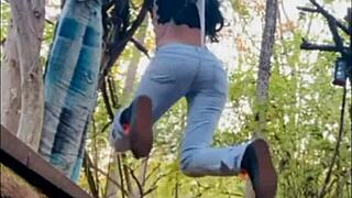 Girl super wedgie compilation 14