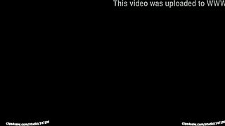 A 3d girl in vr180 wears sweaty adidas sneakers and dirty socks for foot licking