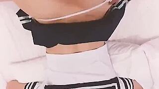 Mt01 cosplay girl bent over in doggystyle fuck