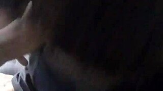 My stylist sucks my cock passionately in the voyeur setting