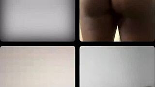 An instagram live session unfolds with everyday moments