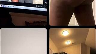 An instagram live session unfolds with everyday moments