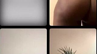 An instagram live session unfolds with everyday moments