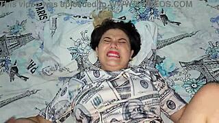 I'm thrilled destroying my blonde's pink ass with my thick black cock, but is it enough?