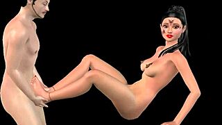 animated video of indian bhabhi and japanese man in footjob and doggy style