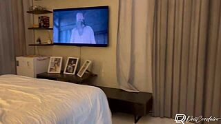 Was It Movie Night? But She Sat On His Delicious Cock Instead!