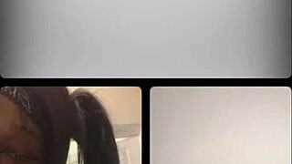 An instagram live session unfolds with everyday moments