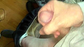 My dick hides and I masturbate!