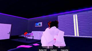 A Futa Seductively Fucks A Schoolgirl In Her Own Home