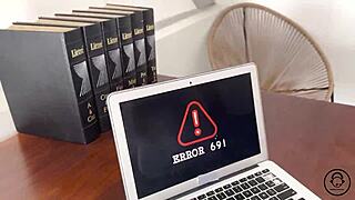 i fucked the arab milf, the computer technican, she ride me