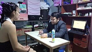 boss fucks secretary to secure job