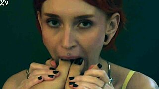 i need you to worship my feet and pussy, licking and sucking them