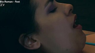 i need you to worship my feet and pussy, licking and sucking them