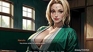 Sloppy Boob Job! Tsunade Vs Ninja!