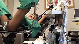 Dr. Tampa experiments with Eliza Shields backstage in Florida