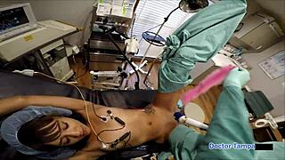 Dr. Tampa experiments with Eliza Shields backstage in Florida