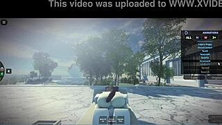 Fucking A Cute Catgirl Fan For Her First Time On Roblox Condo With Rough Doggystyle And Blowjob