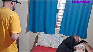 Esposa Olhos Vendados Chamei Meu Amigo Na Hora Do Sexo