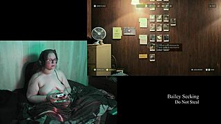 Naked playthrough of Alan Wake 2, part 19.