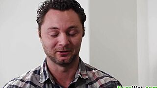 In a steamy session, sexy teen brunette masseuse Xxlayna Marie delivers a fully naked sensual nuru massage to Brad Sterling.