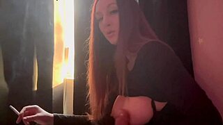 Italian Long Hair Big Tits Milf Artemisia Love Smoking Sesh And Dildo Play