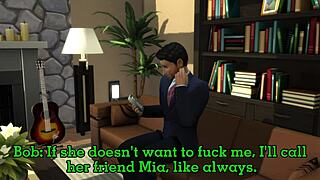 I'm the cheating wife getting double fucked by my husband's coworker in doggystyle and missionary, her pregnant body craving cumshots.