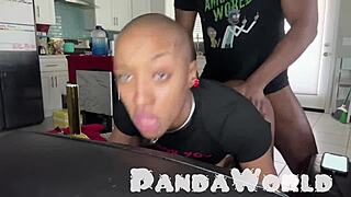 hey, watch this bald ebony anal slut get her asshole wrecked by bbc 😈