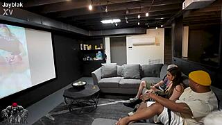 Our roommate can't get any dick, so we help out