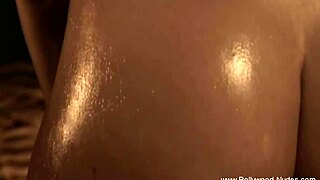 Dirty girl cleans up with nude teasing dance