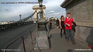 Busty bound czech babe banged!