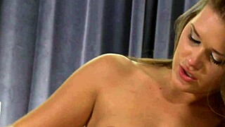 Brunette Hotty Ember James, A Horny Newcummer, Anxiously Gets Fucked In Various Positions