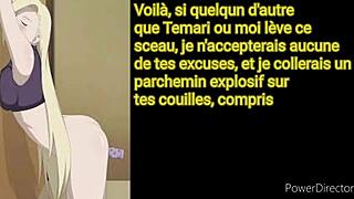 French JOI with Temari, Ino, and Tenten in hard petplay 😈