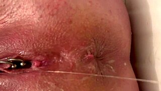 Housewife enjoys solo relaxation with heels and toys