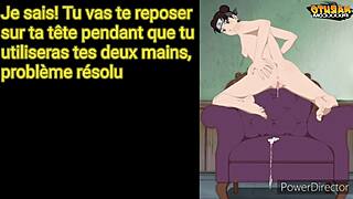 French JOI with Temari, Ino, and Tenten in hard petplay 😈