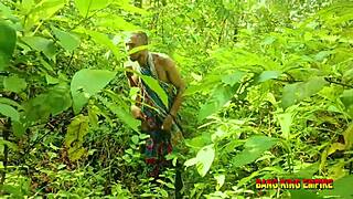 Amateur BBW Babe On Outdoor Bush Sex?