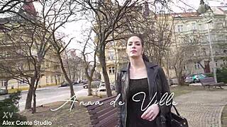 Anna De Ville Takes Extreme Anal From Big Black Cock Freddy Gong Wet